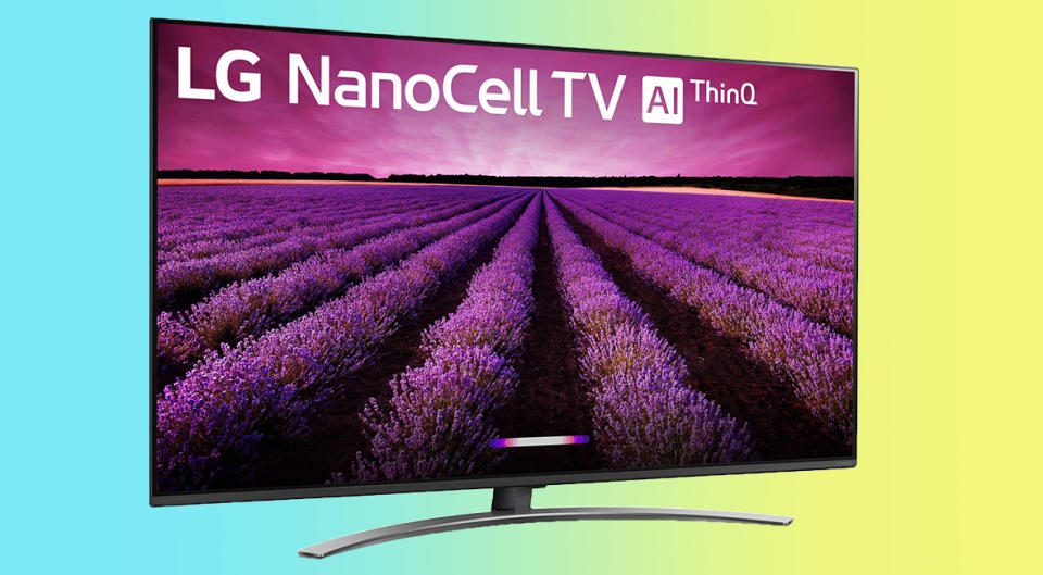 Colors pop on the LG 4K NanoCell TV. (Photo: Amazon)