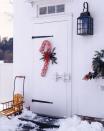 <p>Because they're just as sweet on your front door, hang a jumbo-sized version for your neighbors to see. Tie a red ribbon around the center and add some greenery to spruce up the design. </p><p><a class="link " href="https://go.redirectingat.com?id=74968X1596630&url=https%3A%2F%2Fwww.wayfair.com%2Ffurniture%2Fpdp%2Fwet-paint-printing-candy-cane-cardboard-standup-wtpp1282.html&sref=https%3A%2F%2Fwww.townandcountrymag.com%2Fleisure%2Fg42146682%2Fchristmas-door-decorating-ideas%2F" rel="nofollow noopener" target="_blank" data-ylk="slk:Shop Now;elm:context_link;itc:0">Shop Now</a></p>