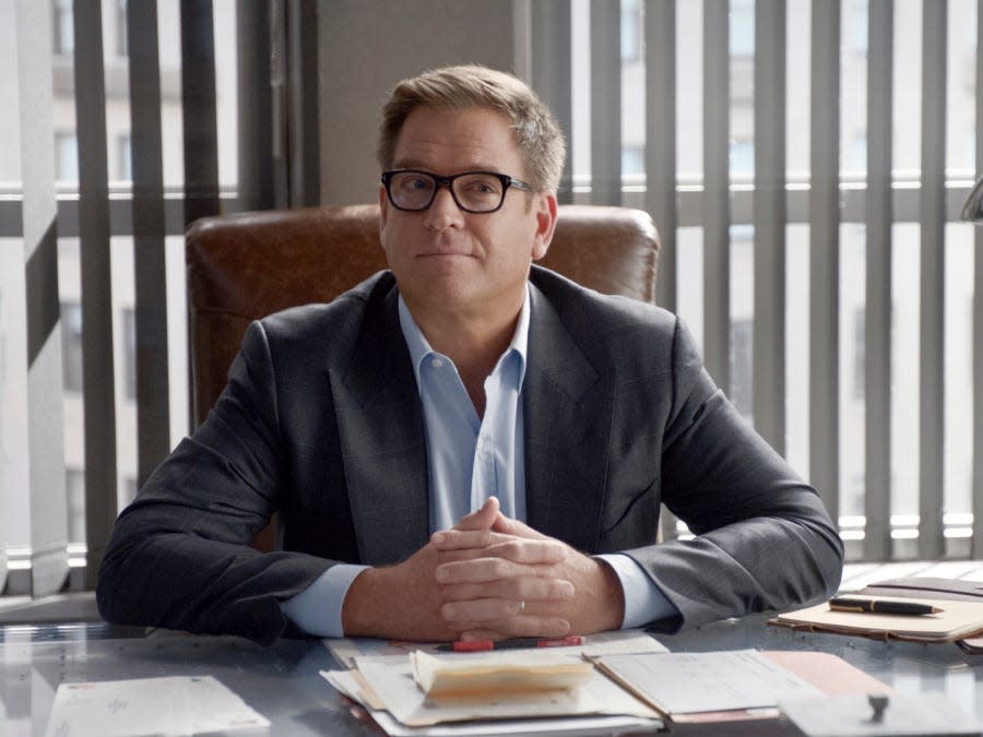 michael weatherly as Bull in "Bull"