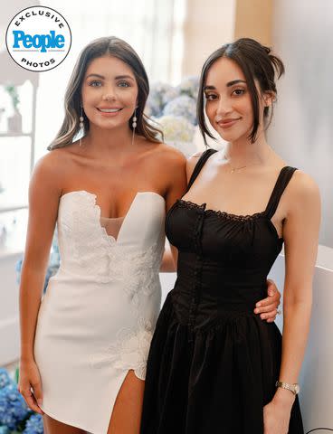 <p>Elemis/Maria Gloer</p> Hannah Ann Sluss and Victoria Fuller at the bridal shower.