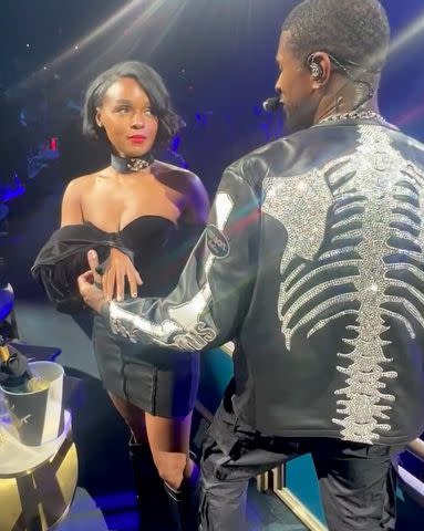 <p>Janelle Monae/ Instagram</p> Janelle Monáe and Usher