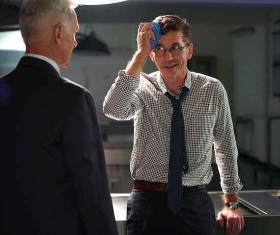 Sonja Flemming/CBS via Getty Brian Dietzen on 'NCIS'