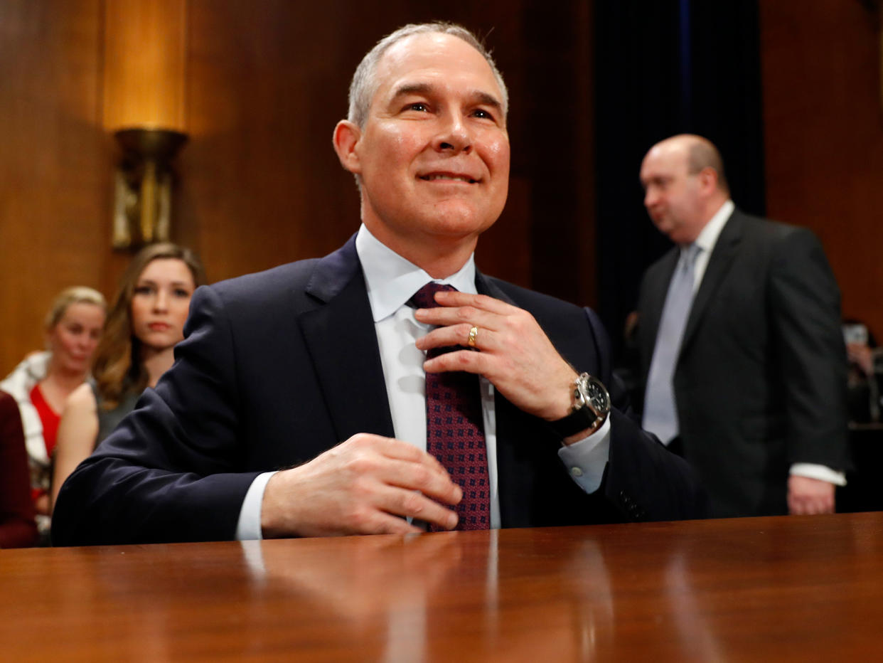 Pruitt's EPA is pushing for a program to 'critique' climate science: Getty