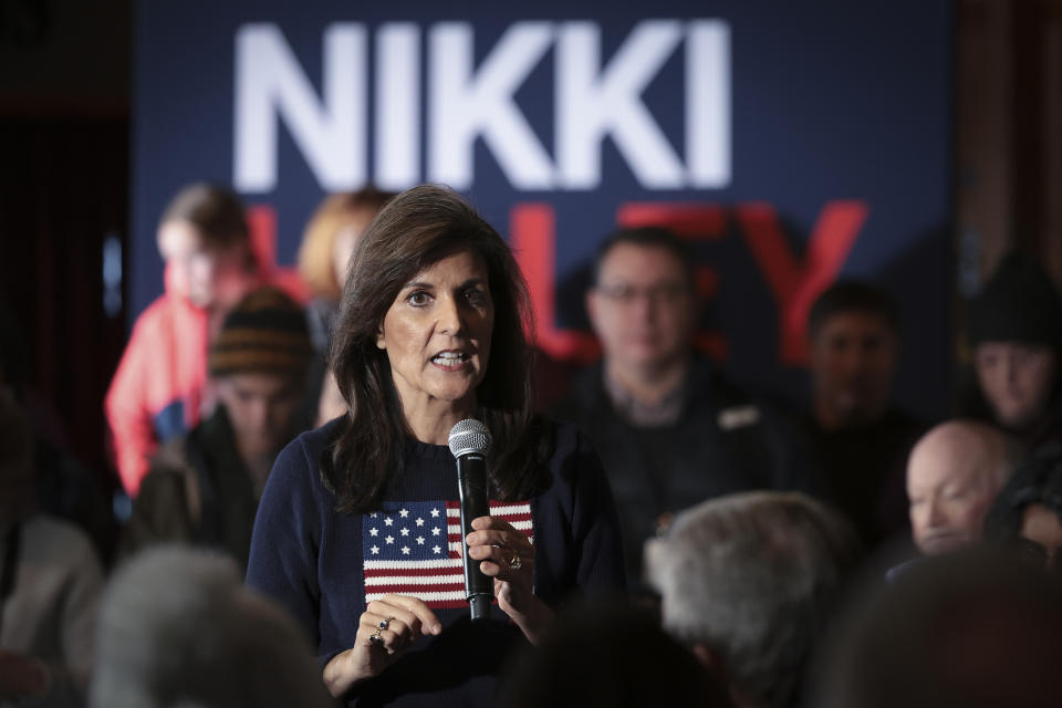 Closeup of Nikki Haley