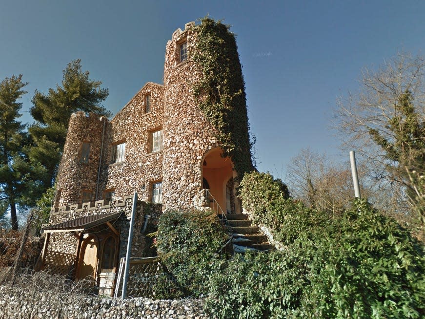 Google Maps street view of Franklin Castle in December 2013.