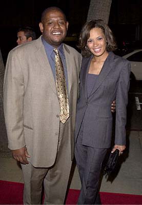 Forest Whitaker and gal at the Beverly Hills premiere of 20th Century Fox's Men of Honor