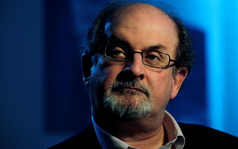 Rushdie is currently in hospital in America with severe injuries - Reuters