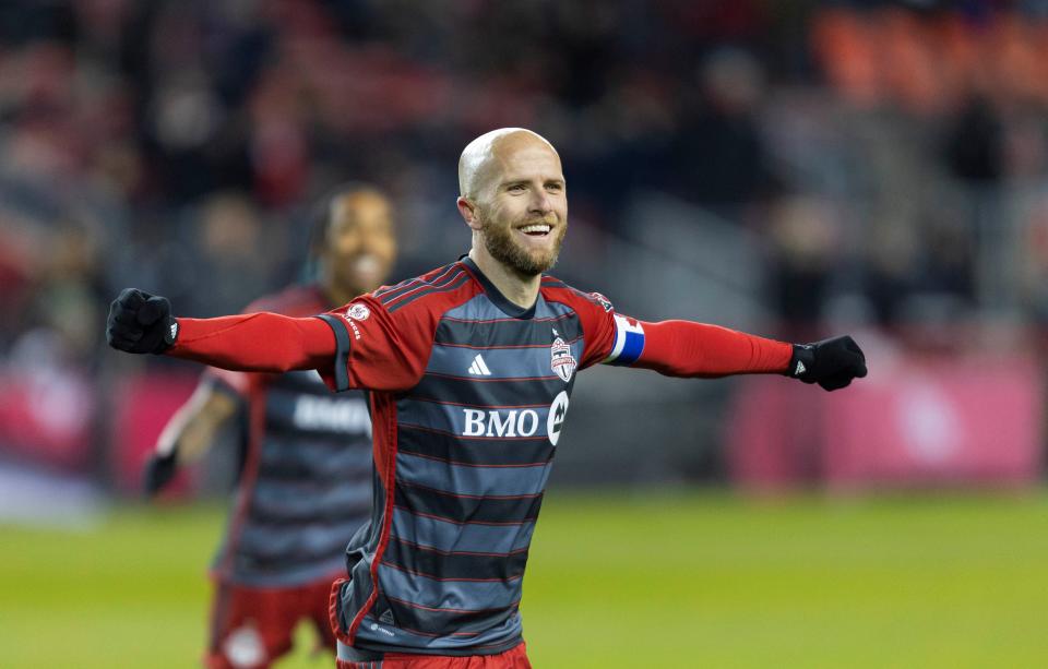 Michael Bradley helped lead Toronto to an MLS Cup championship in 2017