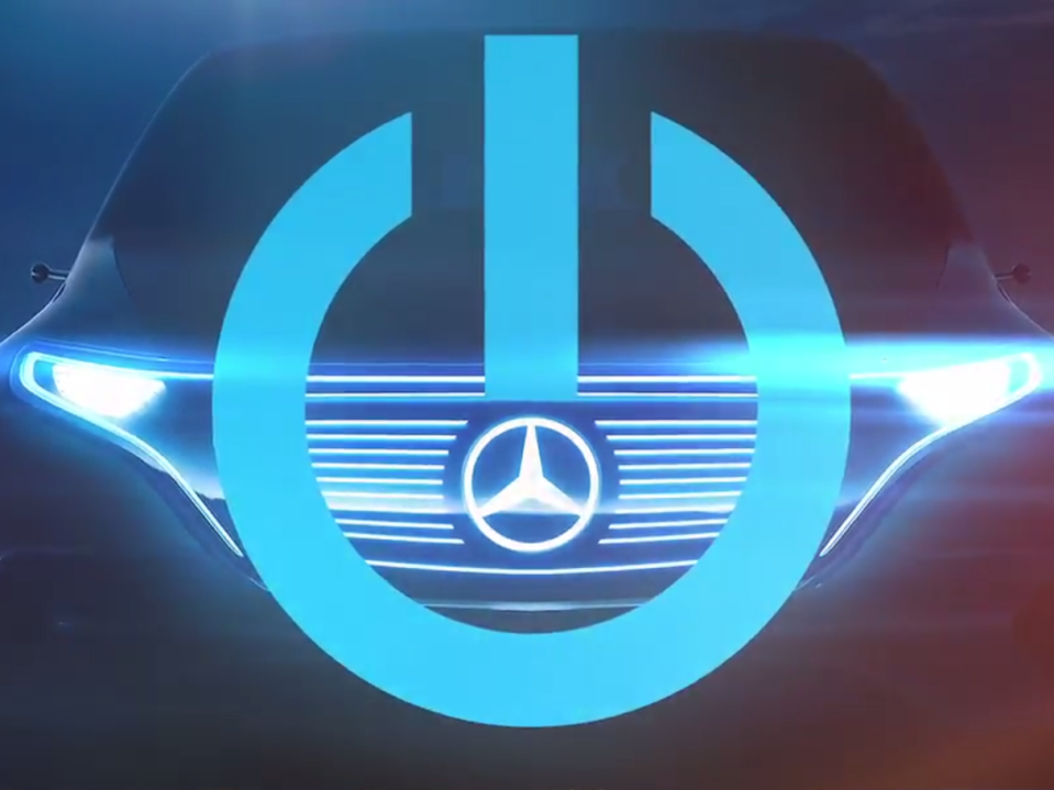 mercedes electric teaser