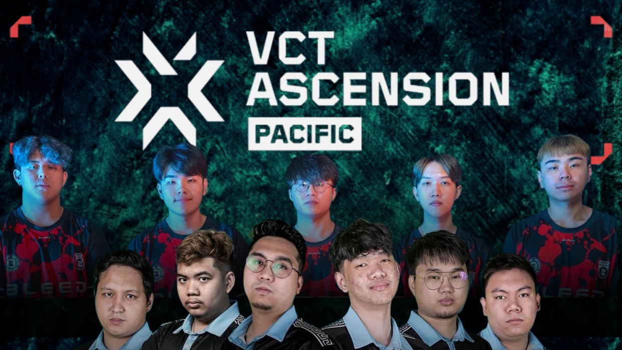 VCT Ascension will feature the winners of VCT Challengers in ten regions in the Asia Pacific. These include Malaysian-Singaporean team Bleed Esports and Filipino team NAOS Esports. (Photo: Riot Games)