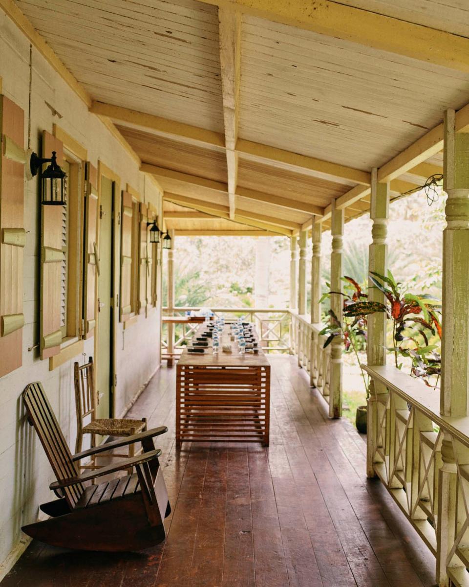 A relaxing spot for a chocolate-tasting session, at the Boucan hotel - Credit: Ben Quinton