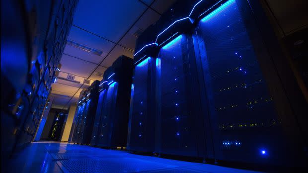 inside a data center