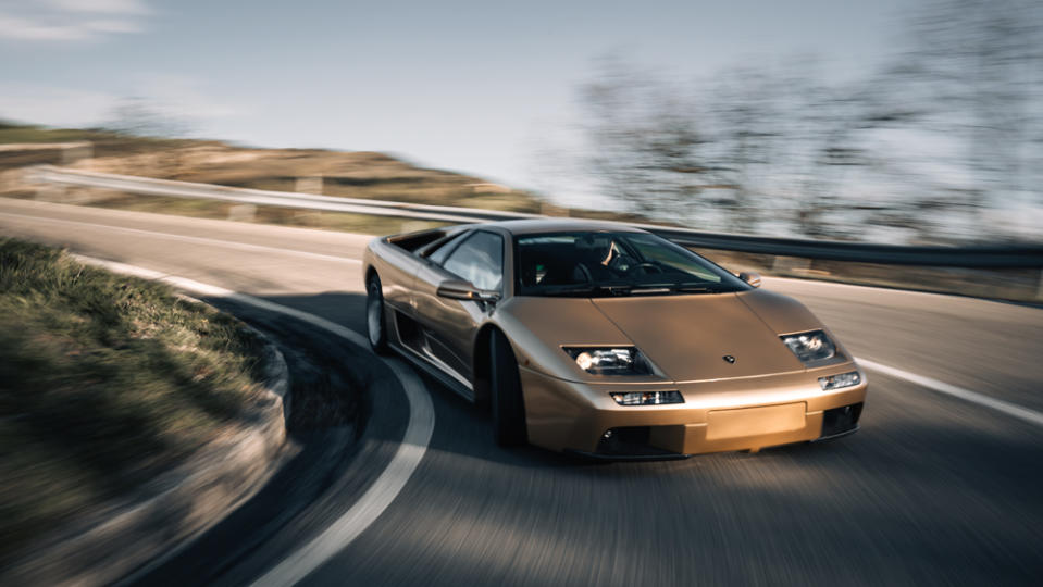 A 2001 Lamborghini Diablo 6.0 SE.