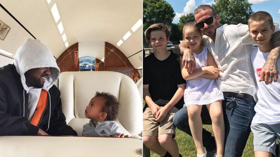 Stars celebrate Father's Day in the US