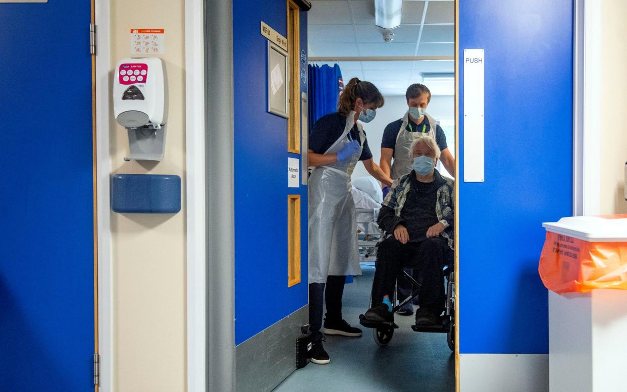A hospital ward - Deaths linked to learning disabilities and autism more than double during the pandemic compared to the same period in 2019 - PA