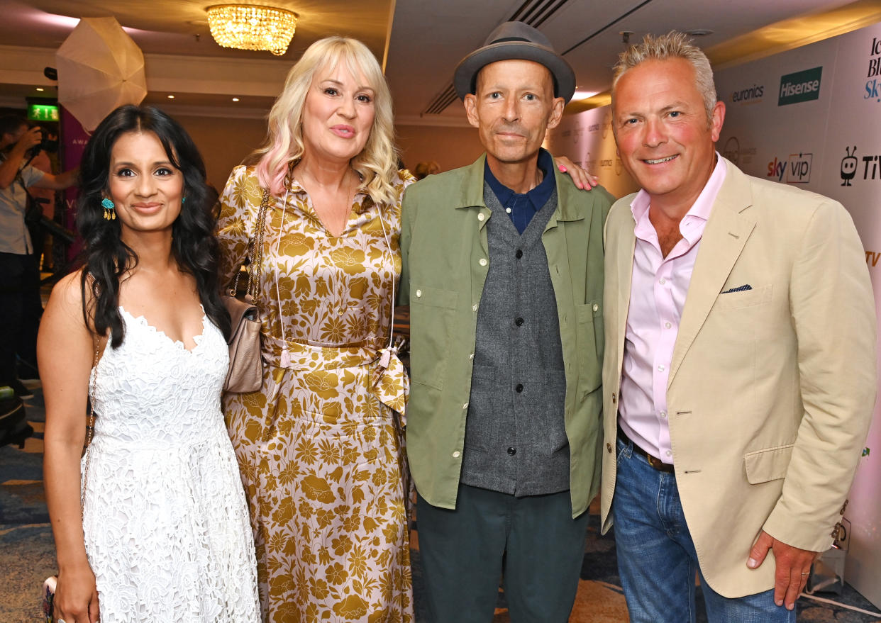 Escape To The Country's Sonali Shah, Nicki Chapman, Jonnie Irwin and Jules Hudson attend the TRIC Awards 2023 at The Grosvenor House Hotel on June 27, 2023 in London, England. (Photo by Dave Benett/Getty Images)