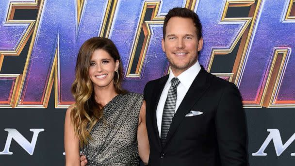 PHOTO: Chris Pratt and Katherine Schwarzenegger arrive for the World premiere of Marvel Studios' 'Avengers: Endgame' at the Los Angeles Convention Center on April 22, 2019 in Los Angeles. (Valerie Macon/AFP via Getty Images)