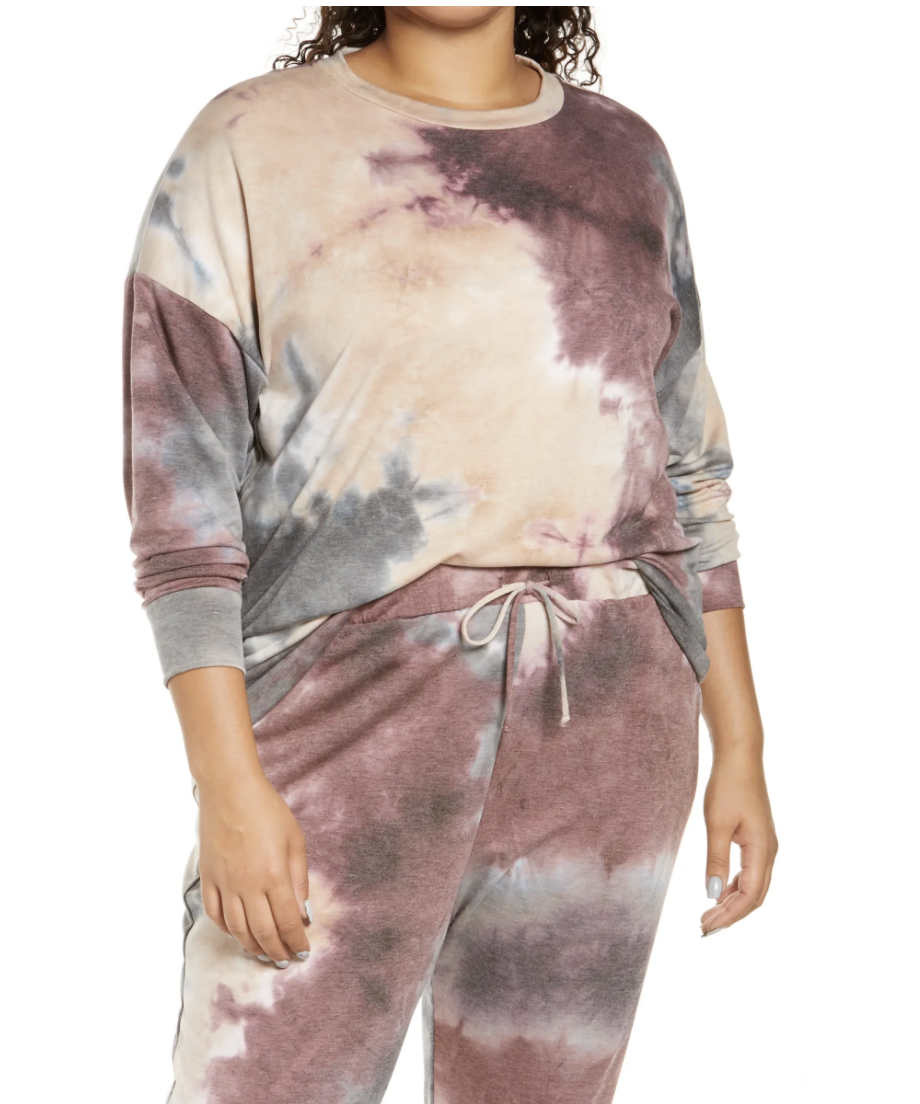 Socialite Curve Tie Dye Sweatshirt - Nordstrom, $52 (originally $69) 