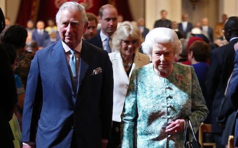 The Queen and the Prince of Wales at the official opening of CHOGM - Credit: Yui Mok /PA