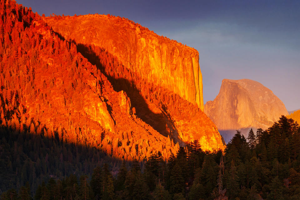 Yosemite Rainbow Lightning