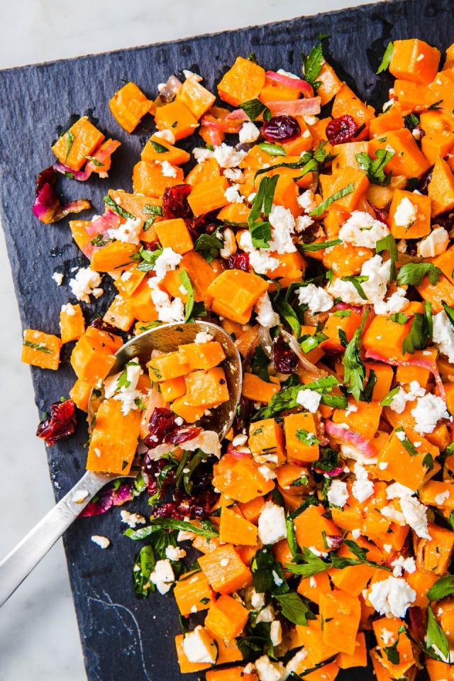 Healthy Thanksgiving Side Dish: Fall Harvest Salad with Pumpkin Goddess  Dressing - The Seasoned Mom