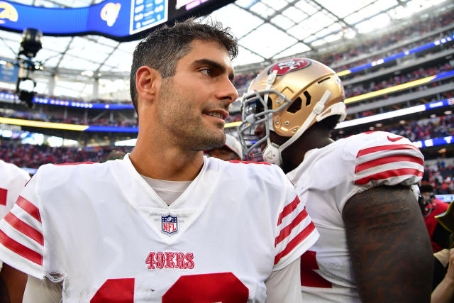 Jimmy Garoppolo rumors: Free agent QB expected to sign 3-year deal with  Raiders - DraftKings Network