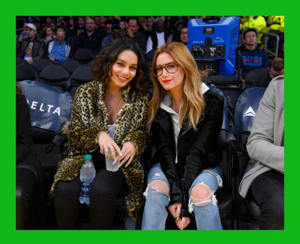 The gals at Lakers game in 2017. Getty Images