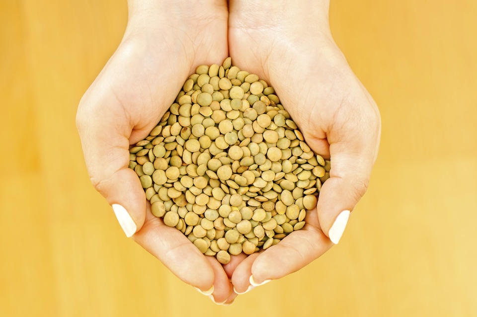 Because you can't get enough lentils, right?!<br /><br />Many Latin Americans believe putting a handful of dry, uncooked <a href="http://hispanic-culture-online.com/new-years-eve-in-colombia.html">lentils in their pocket</a>, purse or backpack will bring them wealth in the new year.&nbsp;