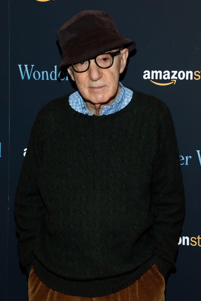 Woody Allen attends the premiere of <em>Wonder Wheel</em> on Nov. 14, 2017. (Photo: Taylor Hill/FilmMagic)