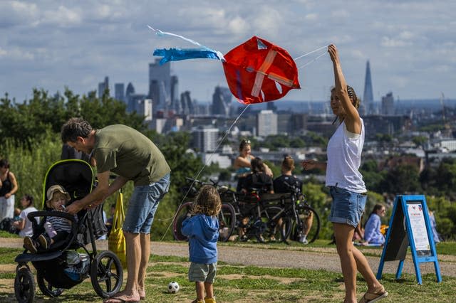 Kite flying festival