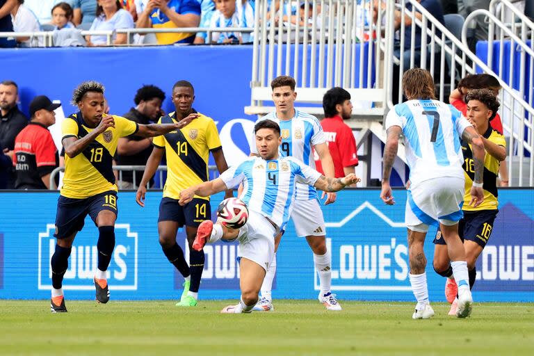 Argentina vs. Ecuador dará inicio a los cuartos de final de la Copa América 2024; el ganador avanzará a las semifinales