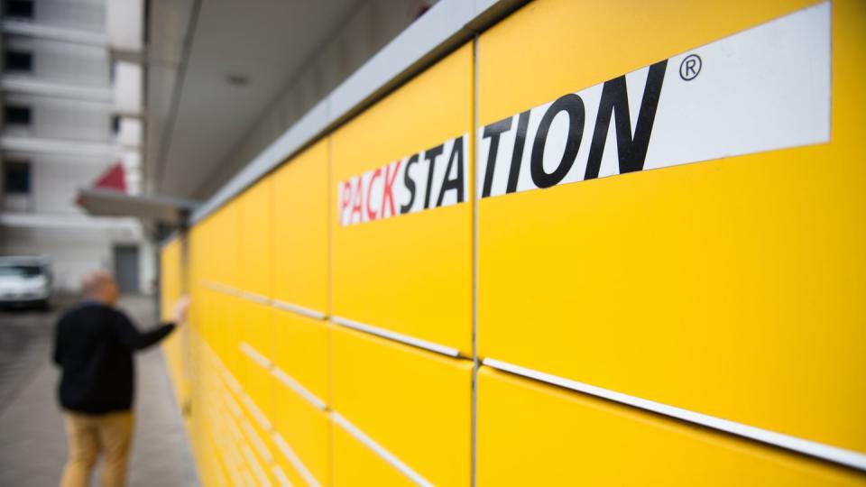 In den Packstationen landen ausschließlich Pakete, die DHL transportiert hat - Sendungen anderer Dienstleister sind außen vor.