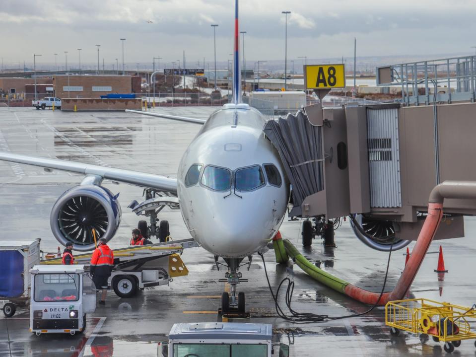 Flying on Delta Air Lines during pandemic