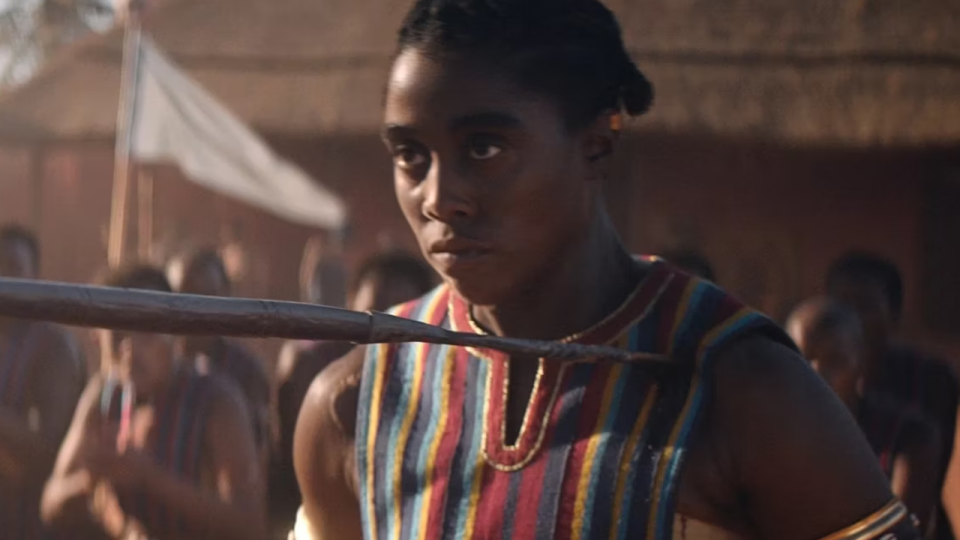 Lashana Lynch in The Woman King.