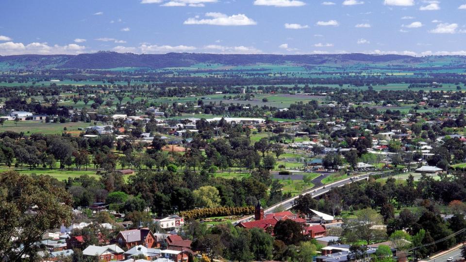 Photo of regional NSW town Cowra