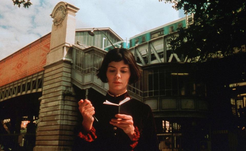 Audrey Tautou as the innocent waif adrift in Montmartre in ‘Amélie’ (2001) (Bruno Calvo/Ugc/Studio Canal+/Kobal/Shutterstock)