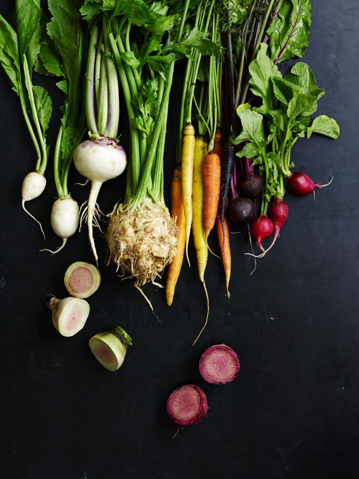 white root vegetable looks like a carrot