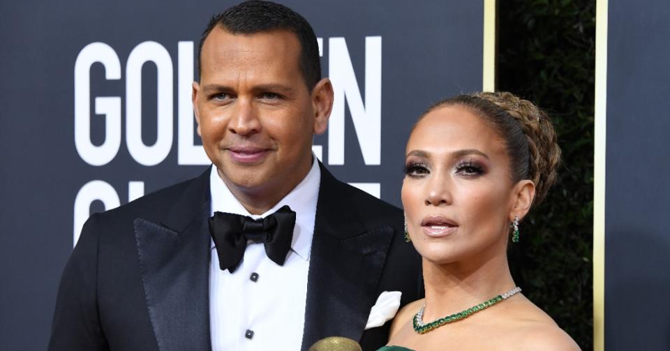 Alex Rodriguez showed off his post-breakup body on Instagram (Image via Getty Images)