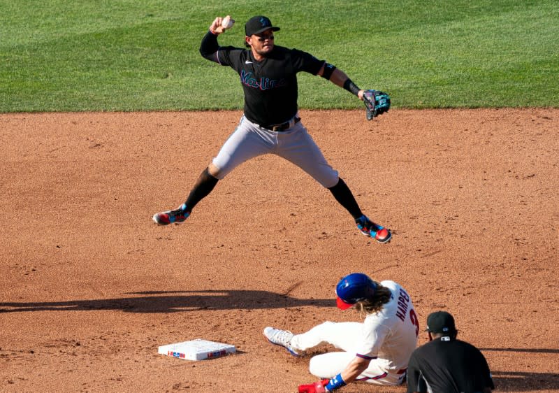 MLB: Miami Marlins at Philadelphia Phillies