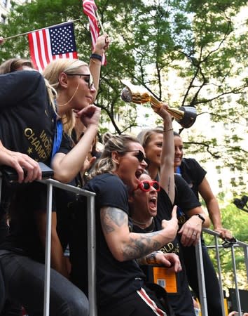 Soccer: Womens World Cup Champions-Parade