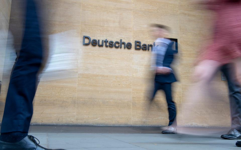 Deutsche Bank - Paul Grover for the Telegraph
