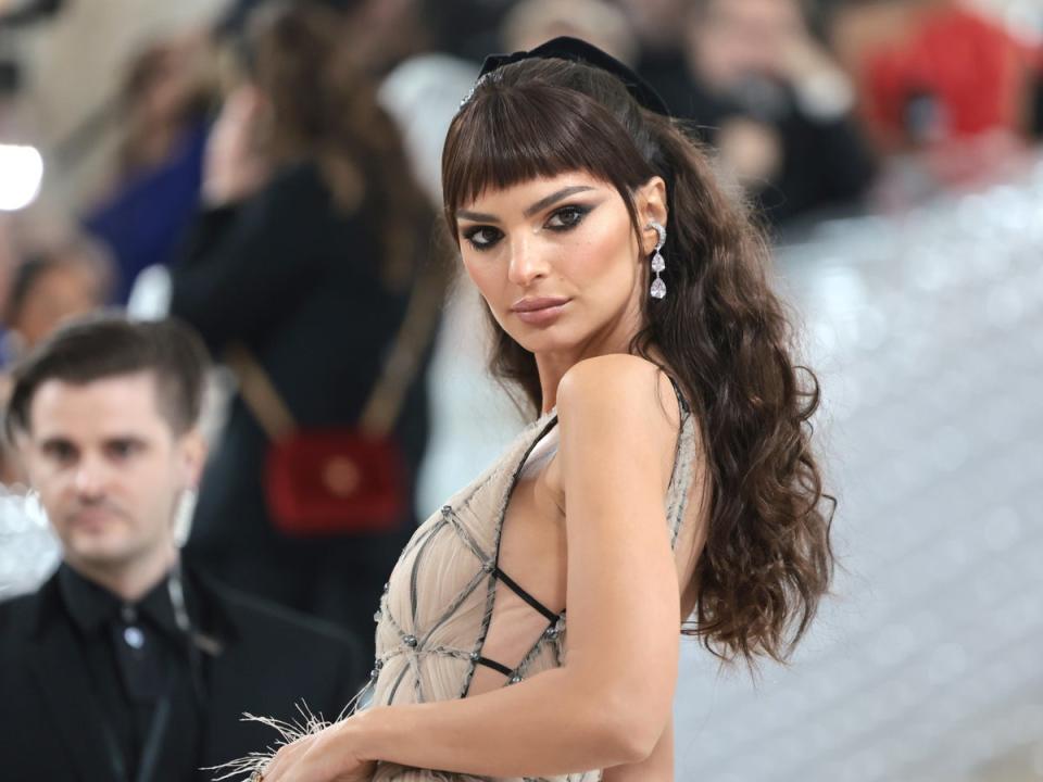 Emily Ratajkowski pictured in May 2023 (Getty Images)