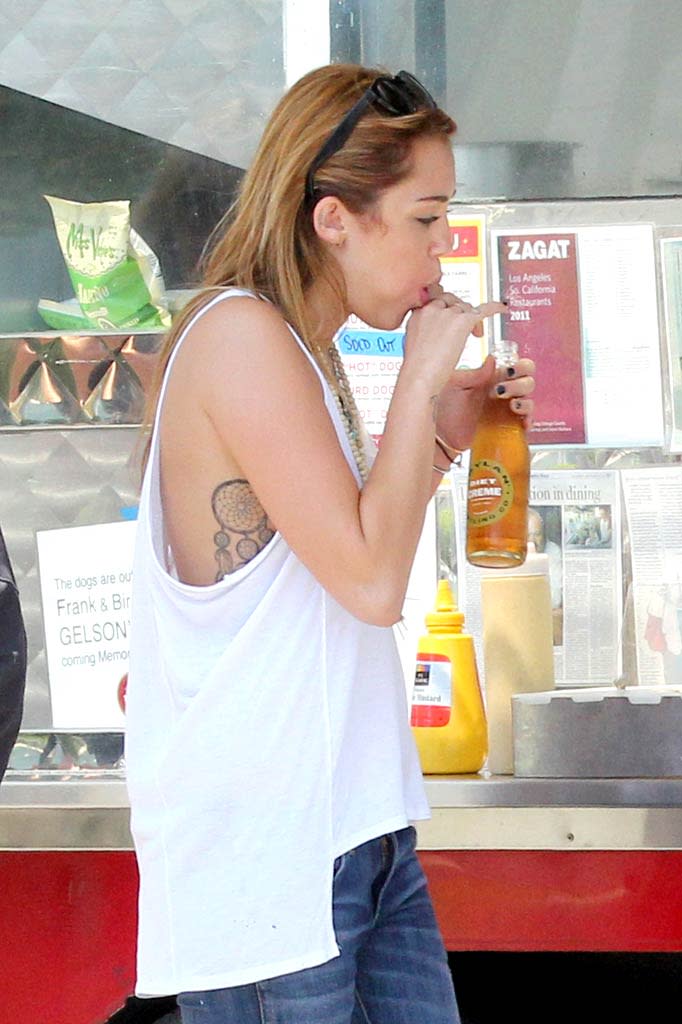 Miley Cyrus Food Truck