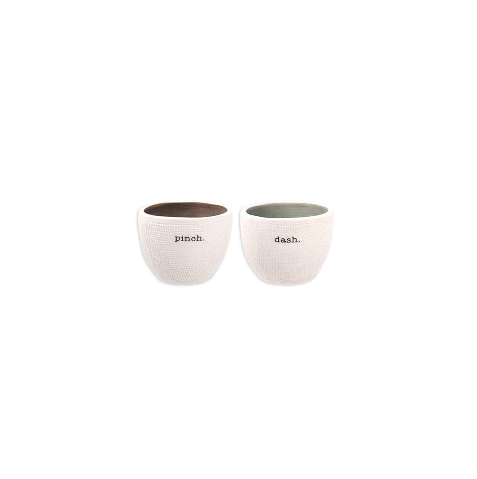 Two-Piece Salt and Pepper Cellar Set