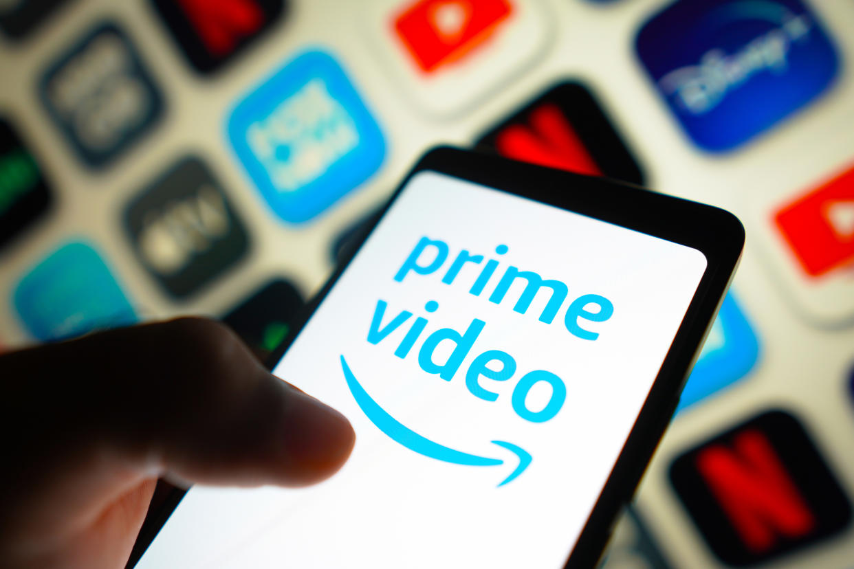 Amazon will officially roll out ads on its Prime Video streaming service beginning Monday in the US (Photo Illustration by Rafael Henrique/SOPA Images/LightRocket via Getty Images)