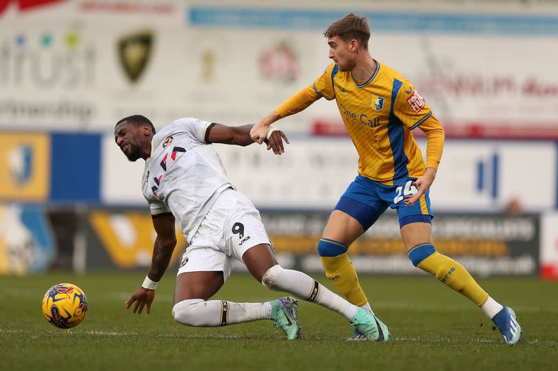 Lewis Brunt helped Mansfield Town achieve promotion out of League Two