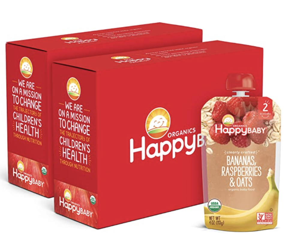 Happy Baby Organic Foods. (PHOTO: Amazon Singapore)