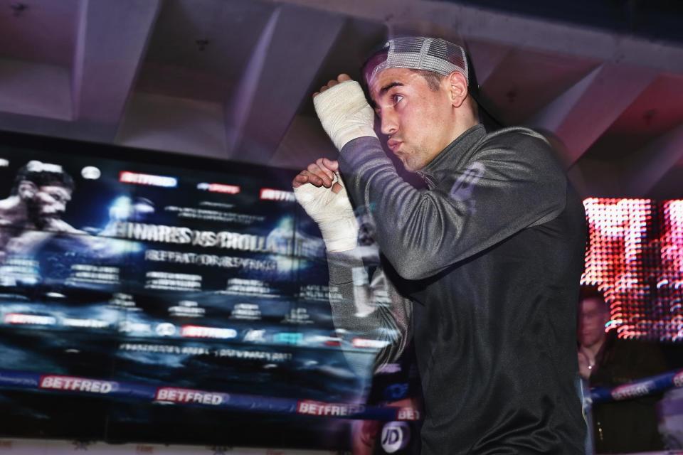 Crolla comeback? | Anthony Crolla aiming to win back the WBA belt taken from him by Jorge Linares last September: Getty Images