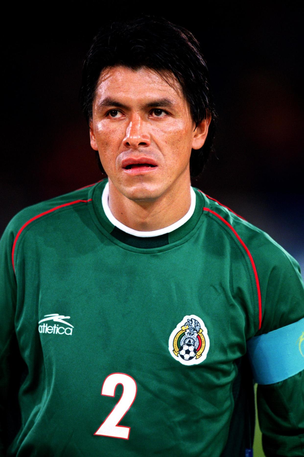 Claudio Suárez jugó 178 partidos con la Selección Mexicana de Futbol  (Foto: Steve Mitchell/EMPICS via Getty Images)