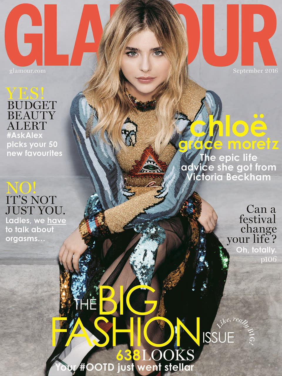 <p>British <i>Glamour</i> may not have opted to feature a British star on their September issue, but they picked an up-and-comer who’s hitting the headlines over here in the UK at least once a week. She’s dating the firstborn from one of Britain’s most famous families (Brooklyn Beckham, ICYMI) and has made a name for herself for daring to take on the Kardashians in a recent Twitter spat recently. Plus, she’s got some serious red carpet sartorial prowess. A great pick, we say. </p>